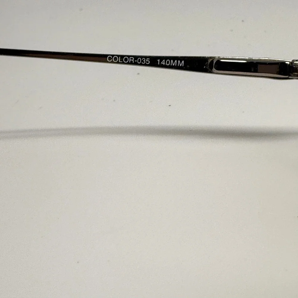 Aristar Oval Eyeglass Frames Bronze Tone Metallic Color-035 140mm 24078